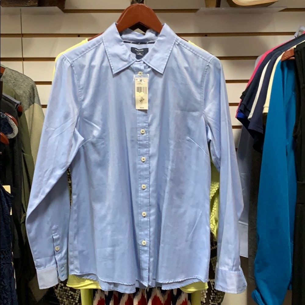 NWT Nautica Button Down Top Sz 10